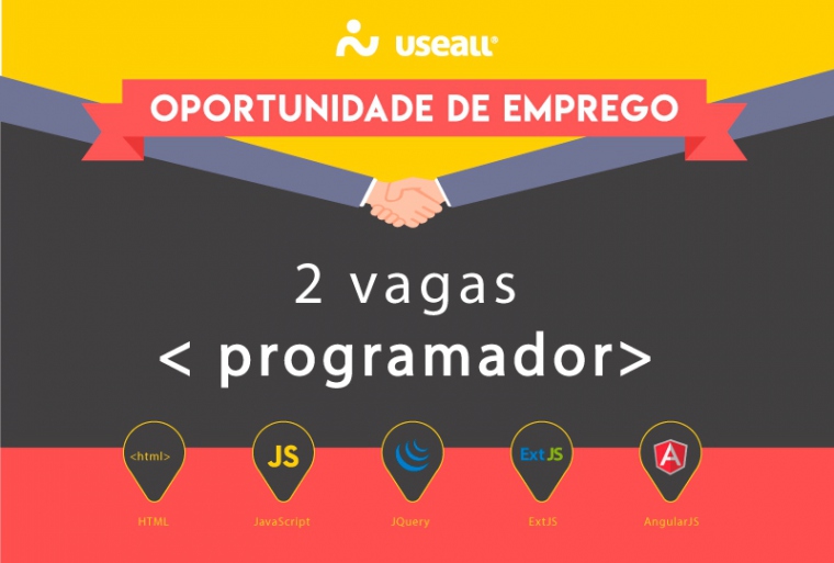 Imagem do post OPORTUNIDADES DE EMPREGO NA USEALL SOFTWARE (2 VAGAS)